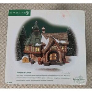 Department 56 Bayly's Blacksmith Dickens' Village Series #56.58495